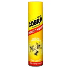 skraidančių vabzdžių insekticidas super cobra, 400 ml