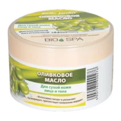 veido ir kūno kremas su alyvuogių aliejumi belle jardin bio spa, 200 ml