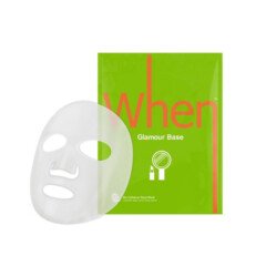 Stangrinanti bioceliuliozinė lakštinė kaukė When® Beauty Glamour Base Face Mask 23ml