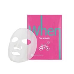 Gaivinanti bioceliuliozinė lakštinė kaukė When Beauty Travelmate Face Mask 23ml