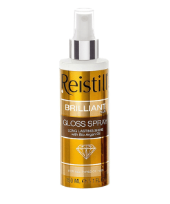 Purškiklis su argano aliejumi visų tipų plaukams Reistill Brilliant Plus Gloss Spray Long Lasting Shine 150ml