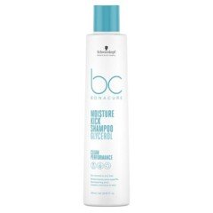 Drėkinamasis šampūnas Schwarzkopf Bona Cure Moisture Kick Shampoo 250ml