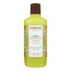 Stiprinamasis plaukų molis-šampūnas O'BERIG, 500 ml