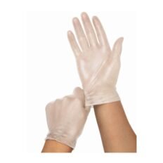 Medline Vinyl Synthetic Powder-Free Exam Gloves S 150vnt
