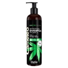 Plaukų šampūnas su kanapių aliejumi CAMELEO HEMP OIL, 250 ml