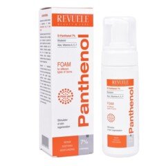 Purškiamosios putos pažeistai odai REVUELE PANTHENOL, 150 ml