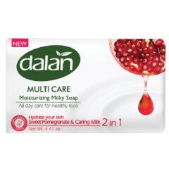 Tualetinis muilas DALAN MULTI CARE SWEET POMEGRANATE & CARING MILK 2 IN 1, 150 g