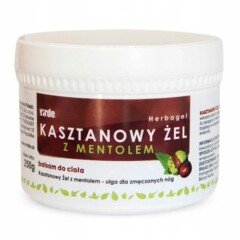 Kaštonų gelis su mentoliu ir rutinu VIRDE, 250 ml