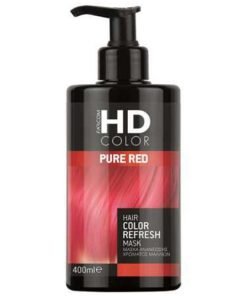 Pigmentuota dažanti plaukų kaukė HD Color Pure Red Hair Color Refresh Mask 400 ml