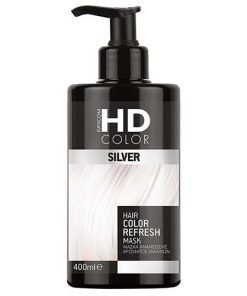 Pigmentuota dažanti plaukų kaukė HD Color Silver Hair Color Refresh Mask 400 ml
