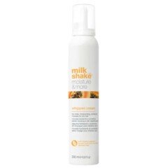 drėkinančios putos kremas sausiems plaukams milk shake moisture plus whipped cream 200ml