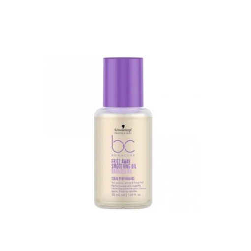 Plaukus glotninamasis aliejus Schwarzkopf Professional Bonacure Clean Frizz Away Oil with Babassu Oil 50ml