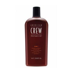 Šampūnas, kondicionierius ir dušo želė american crew 3in1 450ml