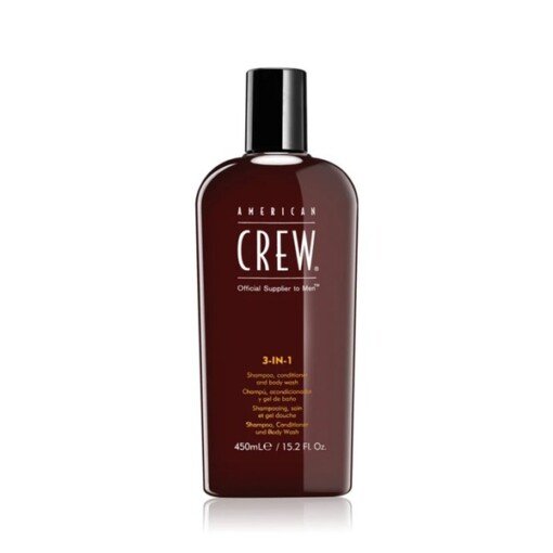 Šampūnas, kondicionierius ir dušo želė American Crew 3in1 450ml