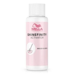 Plaukų aktyvatorius Wella SHINEFINITY 2% brush&bowl 60ml