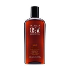 Šampūnas, kondicionierius ir dušo želė american crew 3in1 250ml