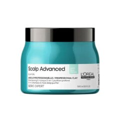 Valomoji kaukė – šampūnas riebiai galvos odai L’Oreal Professionnel Professionnel Scalp Advanced Anti-Oiliness 2in1 500ml