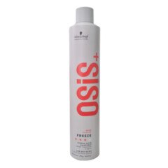Stiprios fiksacijos plaukų lakas Schwarzkopf Professional OSIS+ Freeze (3) 500 ml