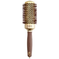 Plaukų šepetys džiovinimui Olivia Garden Expert Blowout Shine Gold&Brown 45 mm