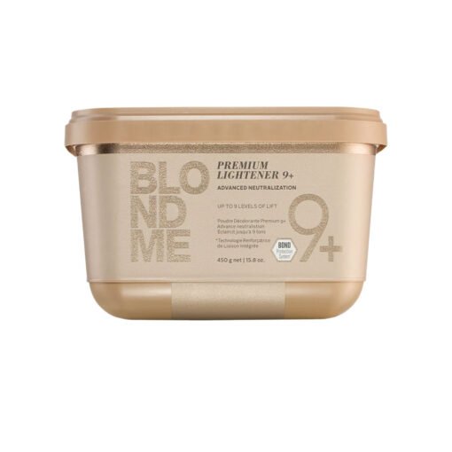 Plaukų šviesinimo milteliai Schwarzkopf Blond Me Premium Lightener 9+ (Bond Protection System) 450g