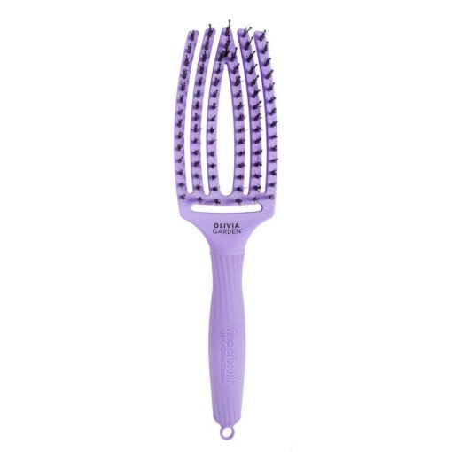 Plaukų šepetys džiovinimui Olivia Garden Fingerbrush Lavender Medium