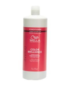 Kondicionierius šiurkštiems, dažytiems plaukams Wella Invigo Color Brilliance Coarse Conditioner 1000ml