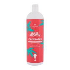 Šampūnas su kanapių sėklų aliejumi Kallos Cosmetics Hair Pro-Tox Cannabis Shampoo 500ml