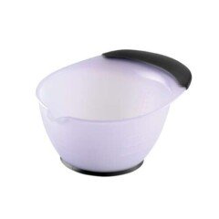 Indelis dažams maišyti su rankena Comair Dyeing Bowl Lilac Transperent 330ml