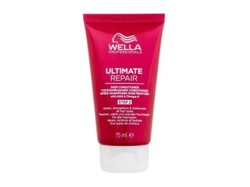 Intensyvaus poveikio kondicionierius pažeistiems plaukams Wella Ultimate Repair Conditioner 75ml