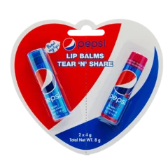 Lūpų balzamų rinkinys Read My Lips Pepsi Lip Balm, 2x4g