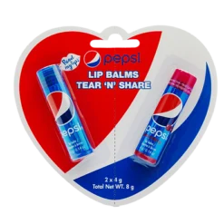 Lūpų balzamų rinkinys Read My Lips Pepsi Lip Balm, 2x4g