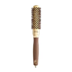 Plaukų šepetys džiovinimui Olivia Garden Expert Blowout Shine Gold&Brown 20 mm