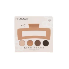 Segtukai plaukams Framar King Klaws Large Neutral 4vnt
