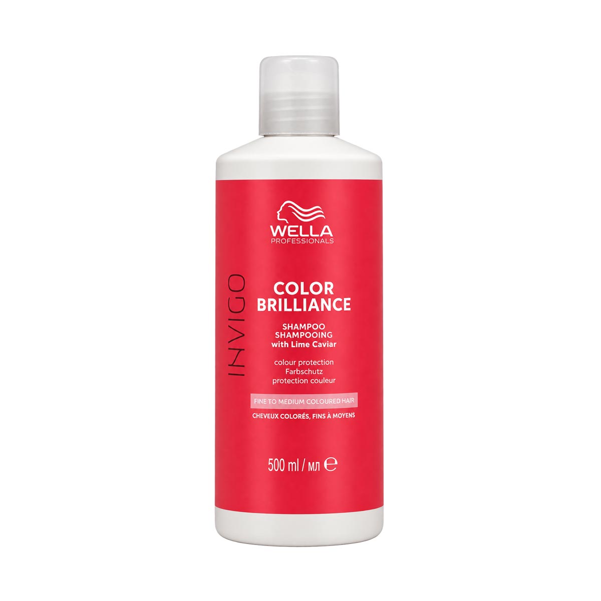 Šampūnas dažytiems ploniems plaukams Wella Invigo Color Brilliance Fine To Medium Colored Hair Shampoo 500ml