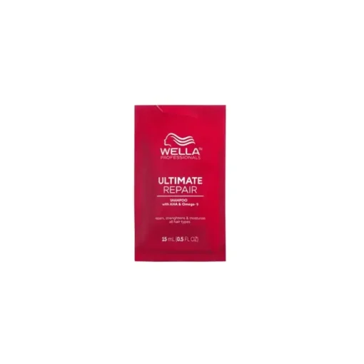 Intensyvaus poveikio šampūnas pažeistiems plaukams Wella Ultimate Repair Shampoo 15ml