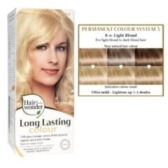 hennaplus ilgalaikiai plaukų dažai su 9 ekologiškais ekstraktais, spalva šviesi blondinė 8