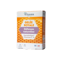 Vitavea Bičių pienelis, vitaminai C, D ir patentuotas gerųjų bakterijų kompeksas Suprabiotiques® natūraliai apsaugai