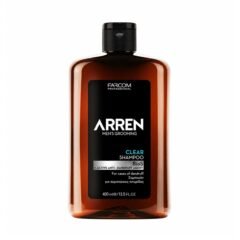 Šampūnas vyrams nuo pleiskanų farcom professional arren men's grooming clear shampoo 400ml