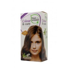 Hairwonder Colour & Care ilgalaikiai plaukų dažai be amoniako  spalva riešuto 6.35