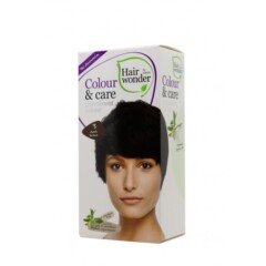 Hairwonder Colour & Care ilgalaikiai plaukų dažai be amoniako  spalva tamsi ruda 3