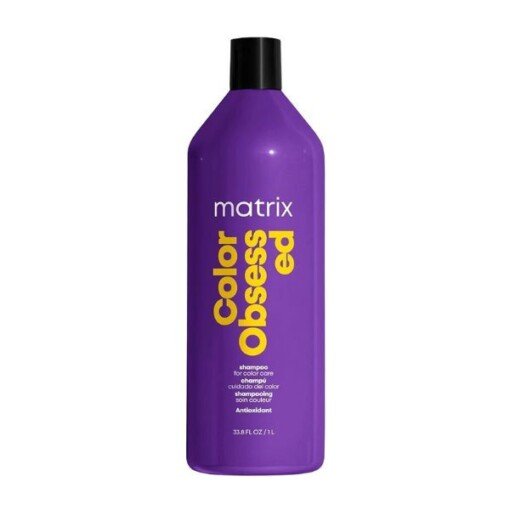 Plaukų spalvą saugantis šampūnas Matrix Total Results Color Obsessed Shampoo 1000ml