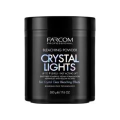 Šviesinimo milteliai farcom professional crystal lights bleaching powder 500 g