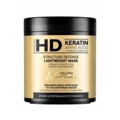 plaukų kaukė farcom professional hd structure defence lightweight mask 1000 ml