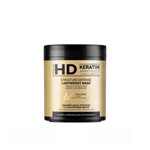 Plaukų kaukė Farcom Professional HD Structure Defence Lightweight Mask 1000 ml
