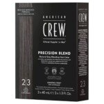 Vyriški plaukų dažai American Crew Precision Blend Hair Color 3x40 ml 2/3 dark