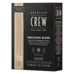Vyriški plaukų dažai American Crew Precision Blend Hair Color 3x40 ml 7/8 light