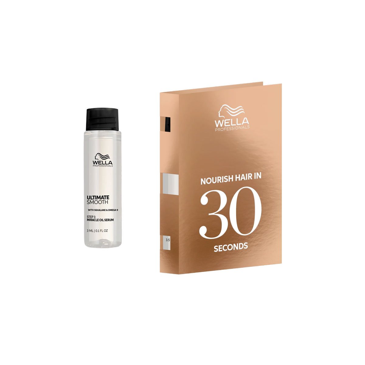 plaukų aliejus wella professionals ultimate smooth miracle oil serum 3 ml