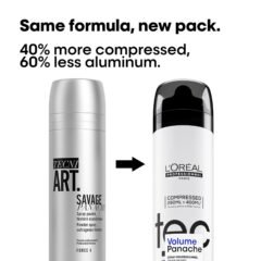 apimties purškiklis plaukams l’oreal professionnel tecni art volume panache 250 ml