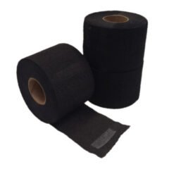 vienkartinės kaklajuostės barber neck strip 100vnt (1 ritinys), juoda