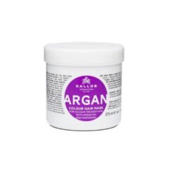 kaukė dažytiems plaukams kallos argan colour hair mask 275ml